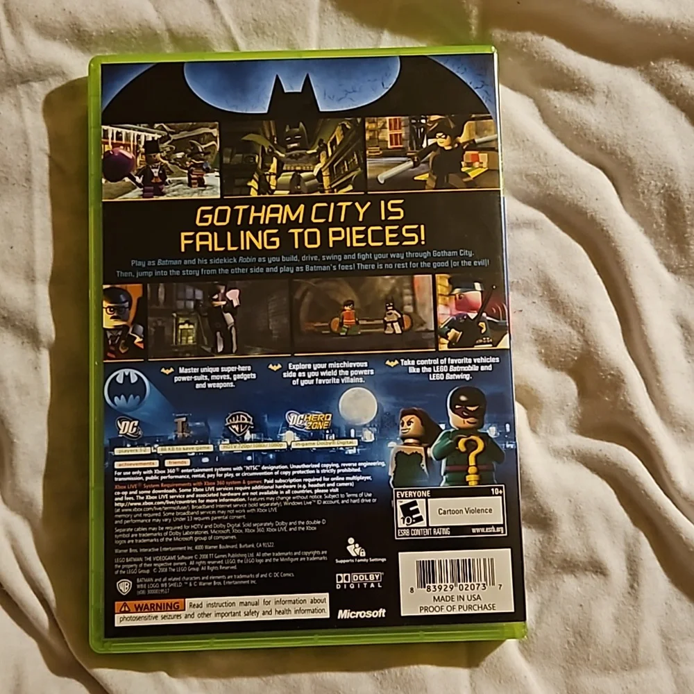 1/2 PRICE🔻Xbox DC Games Batman The Video Game